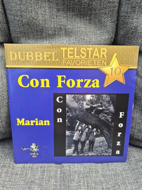Con forza marian the comedian troubadours, Cd's en Dvd's, Vinyl | Nederlandstalig, Zo goed als nieuw, Levenslied of Smartlap, Ophalen of Verzenden