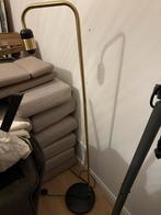 Elegante marmeren voetlamp met gouden accenten, Ophalen, Zo goed als nieuw, Metaal, 150 tot 200 cm