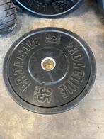 2 x 15 kg bumperplates bumper plates halter schijven, Ophalen, Halterschijven, Gebruikt, Nvt