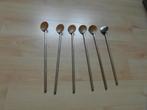 5- 6 lange lepels, Gebruikt, Ophalen of Verzenden, Rvs of Chroom, Vaatwasserbestendig