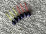 adv 101 / NIEUW set 6 dobbers TUBERTINI 0,50gr, Watersport en Boten, Hengelsport | Witvissen, Ophalen of Verzenden, Nieuw, Dobber of Lood