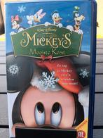 Mickey's mooiste kerst vhs, Alle leeftijden, Ophalen of Verzenden, Gebruikt, Tekenfilms en Animatie