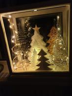 Vitrine compleet met decoratie en verlichting, Diversen, Kerst, Ophalen, Zo goed als nieuw