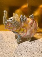 Murano Glazen Olifant Asbak, Ophalen of Verzenden