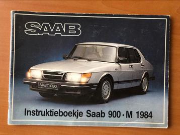 Instructieboekje Saab 900 M 1984 uitgave november 1983 beschikbaar voor biedingen