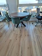 Mooie kliklaminaat vloer 60m2 - 1.5 jaar oud, Ophalen, Zo goed als nieuw, Modern, Bruin