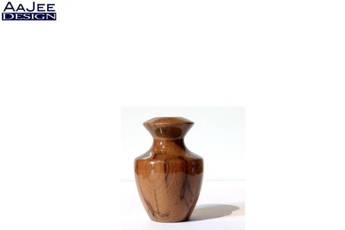 Vintage Oregon Myrtlewood parfumfleshouder, Verzamelen, Parfumverzamelingen, Gebruikt, Toebehoren, Ophalen of Verzenden