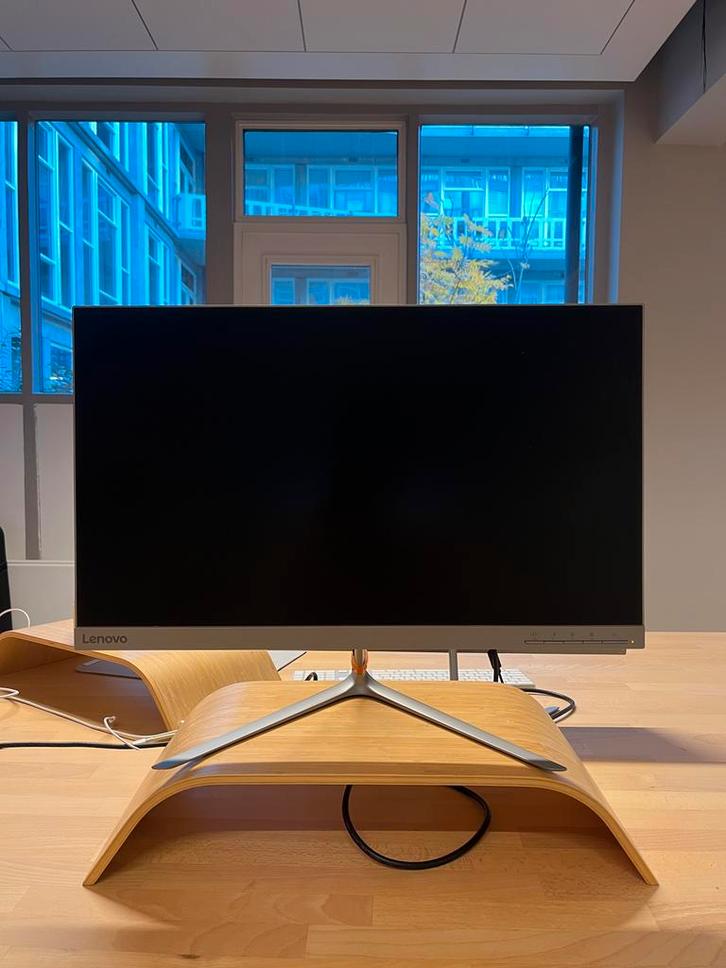 4x Lenovo L24q-10 24" QHD Monitoren, Computers en Software, Monitoren, Gebruikt, 60 Hz of minder, HDMI, Hoofdtelefoonaansluiting