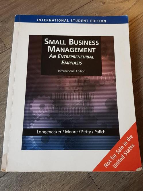 Boek : Small Business Management - International Edition, Boeken, Studieboeken en Cursussen, Gelezen, HBO, Ophalen of Verzenden