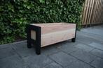 Aanbieding!! Luxe Douglas plantenbak - zwarte poten -, Ophalen of Verzenden, Zo goed als nieuw, 60 tot 100 cm, Rechthoekig