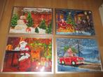 4x kerst daimond painting schilderijen, Diversen, Kerst, Nieuw, Ophalen