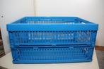 Vouwkrat turquoise met turquoise zijwanden. Nieuwstaat., 100 cm of meer, Opvouwbaar, Minder dan 35 cm, Ophalen of Verzenden