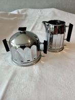Art deco Demeyere Belgium melkkannetje en suikerpot, Ophalen of Verzenden