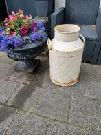 nostalgische degelijke zware  brocante antieke melkbus, Tuin en Terras, Tuinwanddecoratie, Ophalen, Gebruikt