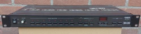 GEM DEX20 soundmodule,vintage 19ich rack model., Muziek en Instrumenten, Soundmodules, Gebruikt, Overige merken, Ophalen of Verzenden