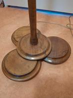 art deco houten lamp standaard, Antiek en Kunst, Ophalen
