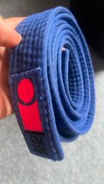 Blauwe judo band essimo, Maat XL, Ophalen of Verzenden, Zo goed als nieuw, Judo