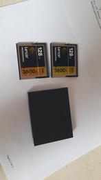 Cfast geheugenkaarten 2x 128gB, Audio, Tv en Foto, Fotografie | Geheugenkaarten, Ophalen of Verzenden, Gebruikt, Fotocamera, 128 GB
