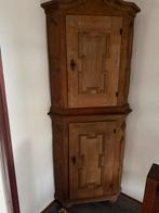 Antieke hoekkast, 18e/19e eeuw, massief hout, Antiek en Kunst, Antiek | Meubels | Kasten, Ophalen