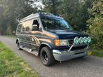 Ford Econoline 4.2 V8 bus camperkenteken NIEUWE APK, Caravans en Kamperen, Bus-model, Particulier, Ford, Benzine