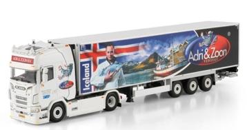 WSI SCANIA S HIGHLINE + KOELTRAILER - ADRI & ZOON beschikbaar voor biedingen