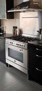 Fornuis - Gas, Vrijstaand, 5 pits, Witgoed en Apparatuur, Fornuizen, Ophalen, Gebruikt, 60 cm of meer, Grill