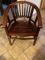 Stoelen, Huis en Inrichting, Stoelen, Ophalen, Gebruikt, Twee, Bruin