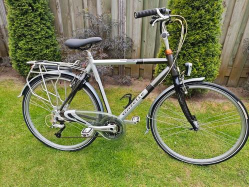 Mooie gazelle lite line hybrid herenfiets 57cm 24v CARBON, Fietsen en Brommers, Fietsen | Heren | Herenfietsen, Zo goed als nieuw