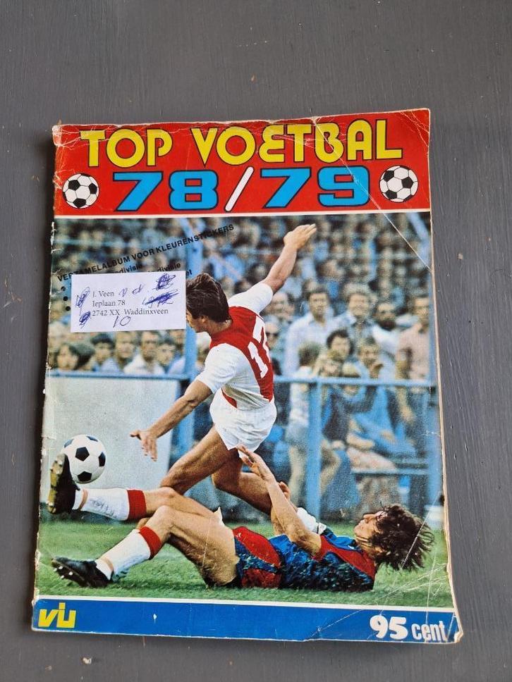 panini top voetbal 78/79, Verzamelen, Sportartikelen en Voetbal, Gebruikt, Ophalen of Verzenden
