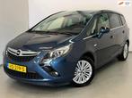 Opel Zafira Tourer 1.6 CDTI / 7-pers / NL-auto / 2x Pano / E, Gebruikt, Blauw, 7 stoelen, Origineel Nederlands