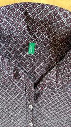Benetton blouse bordeaux rood dames maat L, Kleding | Dames, Blouses en Tunieken, Ophalen of Verzenden, Gedragen, Rood