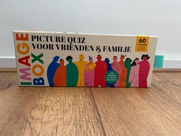 Picture quiz - party spel - familie of vrienden - image box beschikbaar voor biedingen