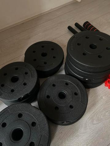 Verstelbare dumbbell set compleet en nieuw beschikbaar voor biedingen