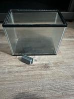 Klein aquarium, Ophalen, Leeg aquarium