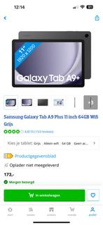 Samsung Galaxy Tab A9 plus 11 inch 64gb wifi met garantie, Computers en Software, Android Tablets, Ophalen, Zo goed als nieuw