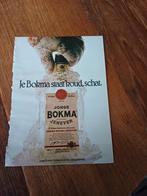 Advertentie van Bokma jenever je bokma staat koud 1978, Ophalen of Verzenden, Zo goed als nieuw, Overige typen