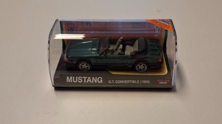 New-Ray Ford Mustang GT Convertible (1989), Hobby en Vrije tijd, Modelauto's | 1:43, Nieuw, Auto, Overige merken, Ophalen of Verzenden