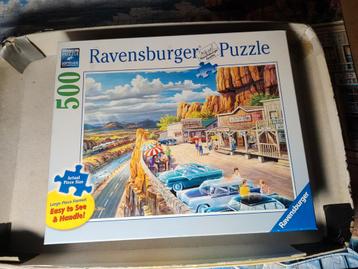 Ravensburger puzzel 500 XL stukjes beschikbaar voor biedingen