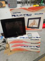 4x Salora DPF 8135 DIG digitaal fotoframe., Afstandsbediening, Ophalen of Verzenden, Zo goed als nieuw, 8 tot 12 inch