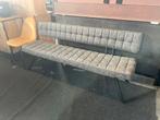 Grijze Eetkamerbank 180cm - Weco Meubelen, Ophalen, Nieuw, Grijs, Stof