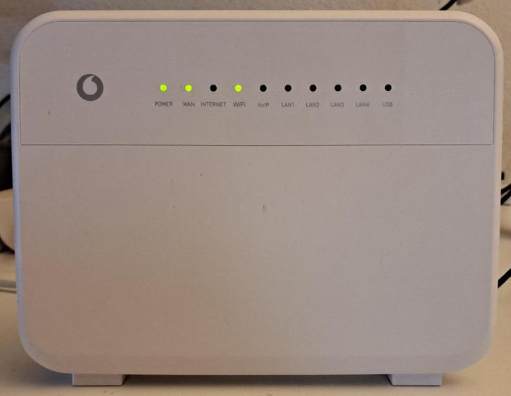Odido/T-Mobile/Vodafone Huawei router/modem HG659, Computers en Software, Routers en Modems, Zo goed als nieuw, Router met modem