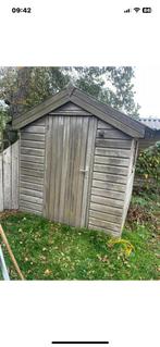 Tuinhuis blokhut hondenhok kippenhok opslaghok huisje, Tuin en Terras, Tuinhuizen, 200 tot 400 cm, Blokhut, Zo goed als nieuw