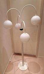 Vintage Staande Vloerlamp, Ophalen, Gebruikt, Vintage volgens "des Bouvrie", Glas