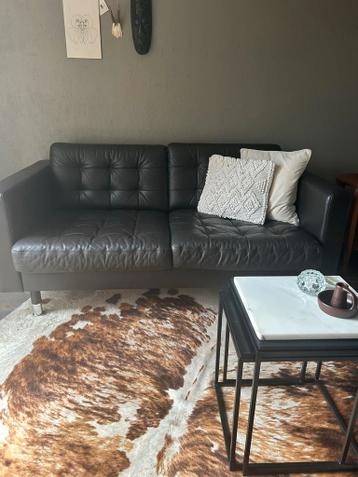 Landskrona 2-zitsbank, donkerbruin - afbeelding 2