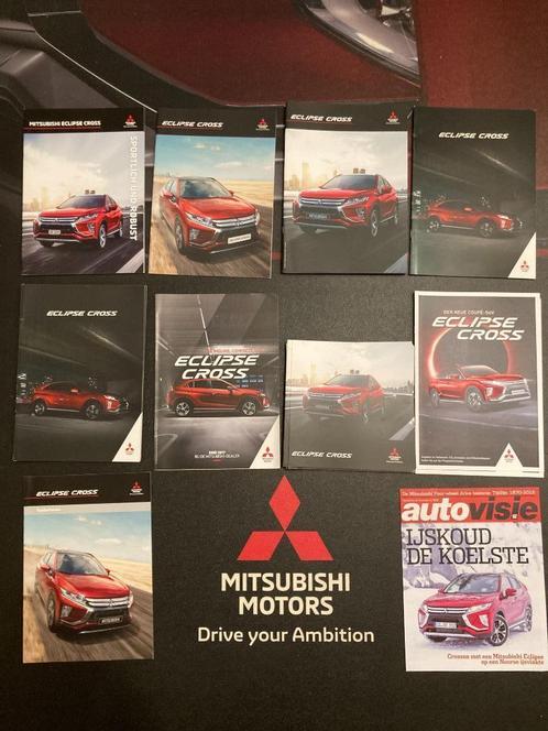 T E A B :30 verschillende Mitsubishi Eclipse Cross folders, Boeken, Auto's | Folders en Tijdschriften, Zo goed als nieuw, Mitsubishi