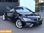 Seat Leon 1.4 TSI FR Ambient Light | Carplay | Navi | PDC, 1141 kg, 125 pk, Gebruikt, Zwart
