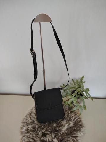 Vintage leren schoudertas - Tijdloze musthave beschikbaar voor biedingen