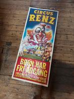 Circus Renz reclame poster, Ophalen, Gebruikt, Rechthoekig Staand