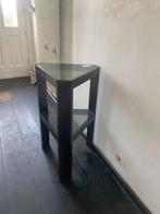 Mooie set van 2 originele Porada Arredi bijzettafels, Ophalen, 50 tot 100 cm, 25 tot 50 cm, Glas