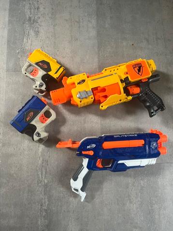 Nerf guns bundel – inclusief elektrische Barricade beschikbaar voor biedingen